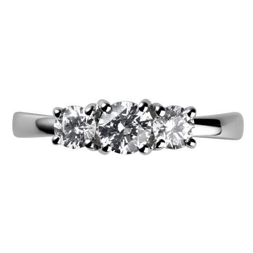 Twig - 18 kt ring med brillant