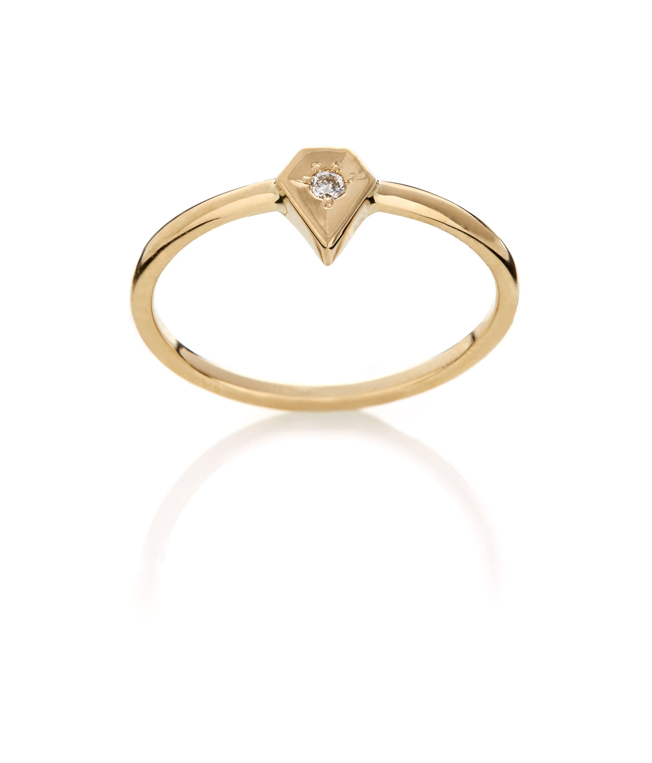Signiet Diamond Diamond 18 kt guld