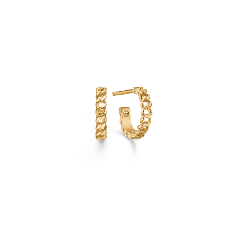 DIAMOND BAGUETTE ring i 14 karat guld med 0,07 ct. W.SI. diamant